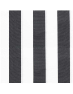 Deckchair fabric - White and storm 2