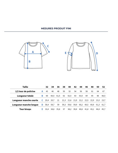 Tanger T-shirt Pattern - Ikatee