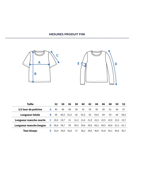 Tanger T-shirt Pattern - Ikatee