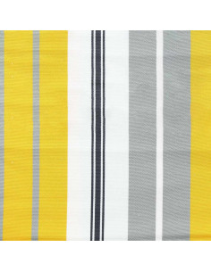 Deckchair fabric - Bastia yellow 2