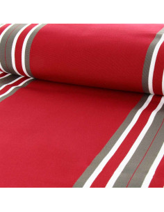Deckchair fabric - Red Levant