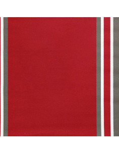 Deckchair fabric - Red Levant 2