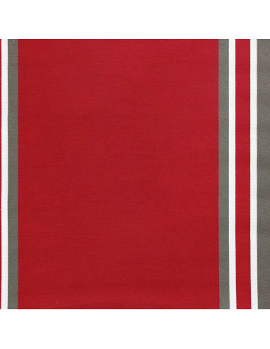 Deckchair fabric - Red Levant