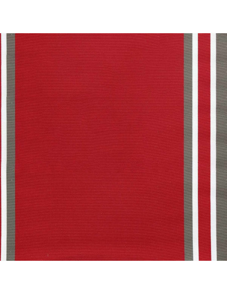 Deckchair fabric - Red Levant