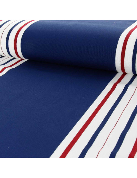 Deckchair fabric - Levant blue