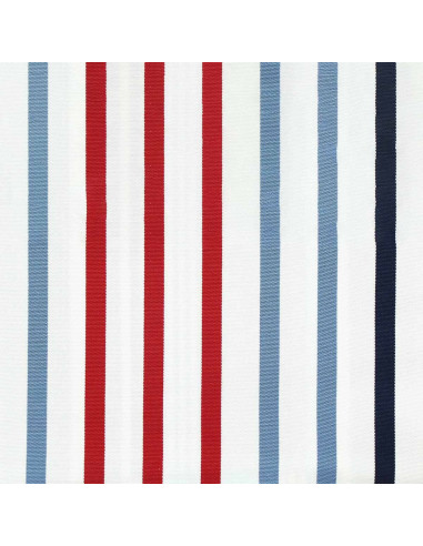 Deckchair fabric - Small red boat