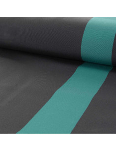 Deckchair fabric - Cannes storm and lagoon