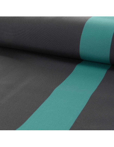 Deckchair fabric - Cannes storm and lagoon