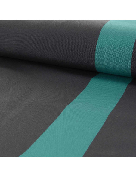 Deckchair fabric - Cannes storm and lagoon