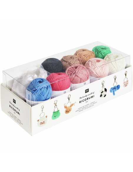 Ricorumi Keychain Crochet Kit - Chingu Animals