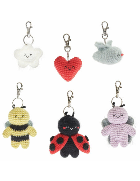 Kit crochet Ricorumi - Porte-clés Chingu sky
