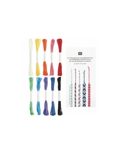 Brazilian bracelet kit - Classic colors