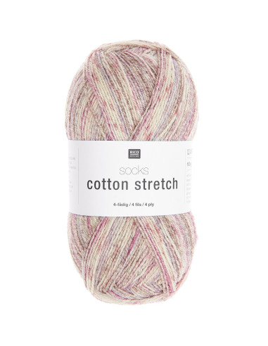 Laine Socks cotton Stretch 4 fils Rico Design