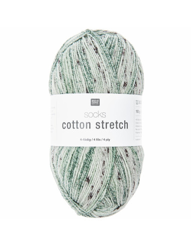 Laine Socks cotton Stretch 4 fils Rico Design