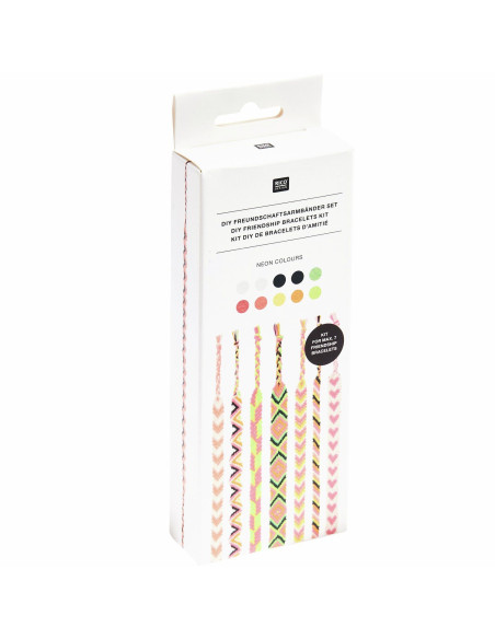 Brazilian bracelet kit - Neon colors