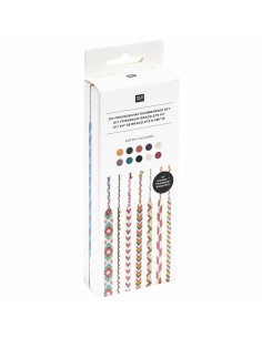 Brazilian bracelet kit - Earthy colors