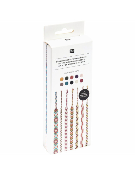 Brazilian bracelet kit - Earthy colors