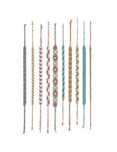 Brazilian bracelet kit - Earthy colors 2