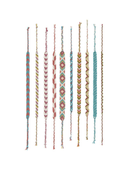Brazilian bracelet kit - Earthy colors