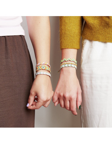 Brazilian bracelet kit - Neon mix colors