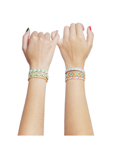 Brazilian bracelet kit - Neon mix colors