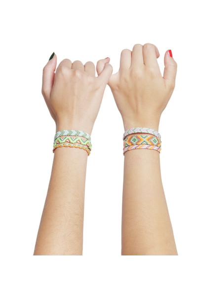 Brazilian bracelet kit - Neon mix colors