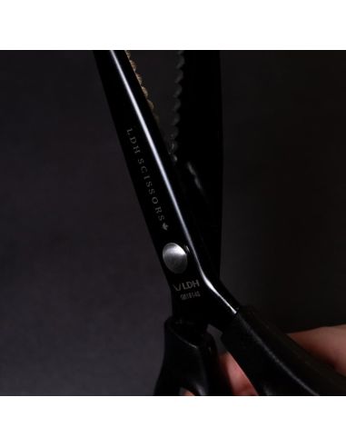 Midnight Black Pinking Shears 23 cm LDH