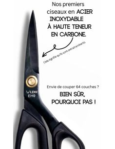 Deluxe ergonomic sewing scissors 23 cm LDH 2