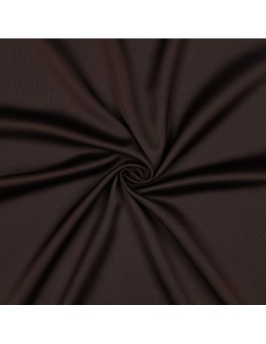 Micro satin fabric with a silk touch - Chocolate