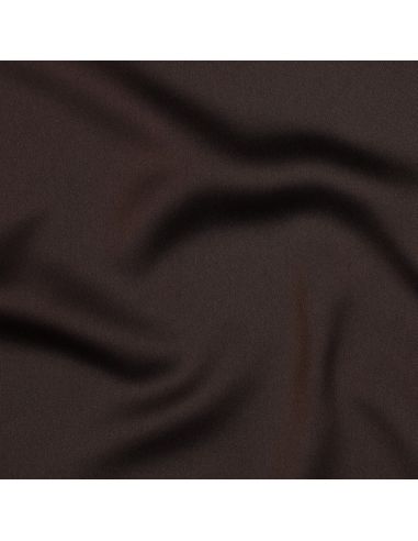 Micro satin fabric with a silk touch - Chocolate