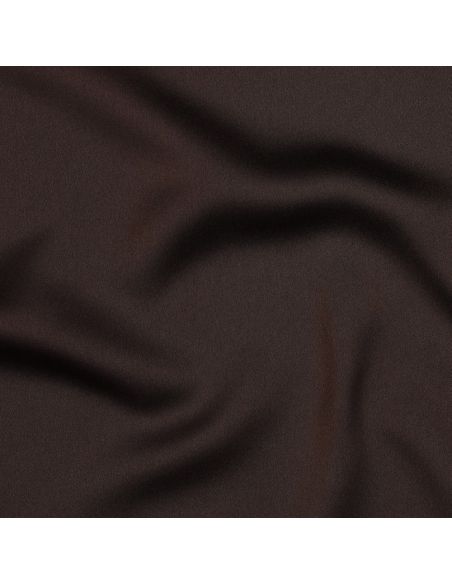 Micro satin fabric with a silk touch - Chocolate