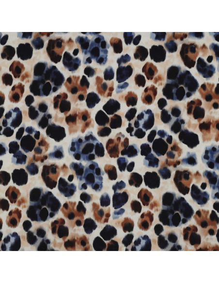 Viscose fabric with a satin effect - Chic wild ecru