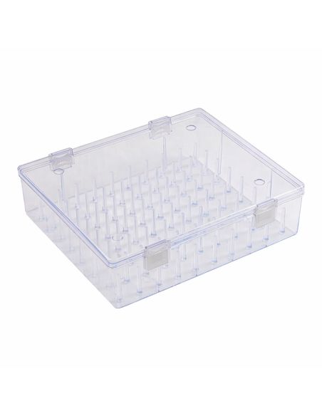 XL storage box for 80 spools of thread