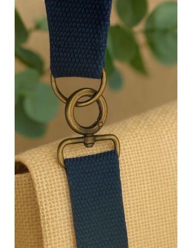 Round swivel snap hook - Bronze 32 x 20 mm