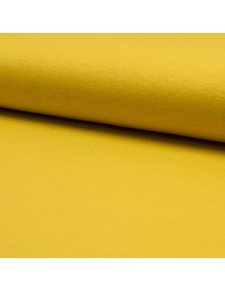 Viscose jersey fabric - Ochre Yellow