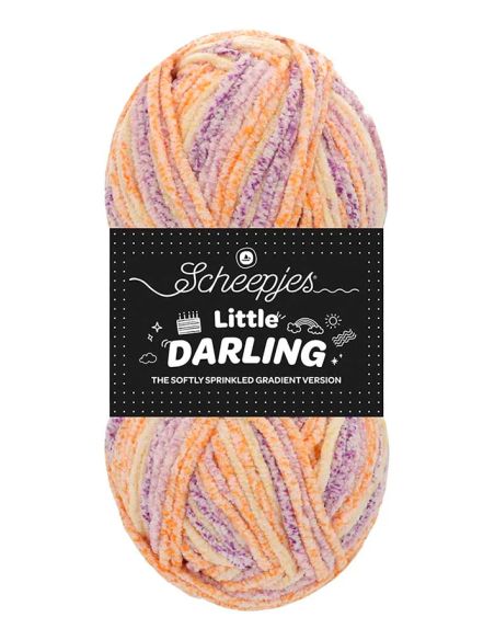 Scheepjes Little Darling Sprinkled Gradient chenille yarn