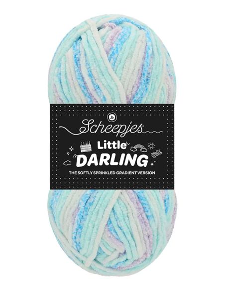 Scheepjes Little Darling Sprinkled Gradient chenille yarn