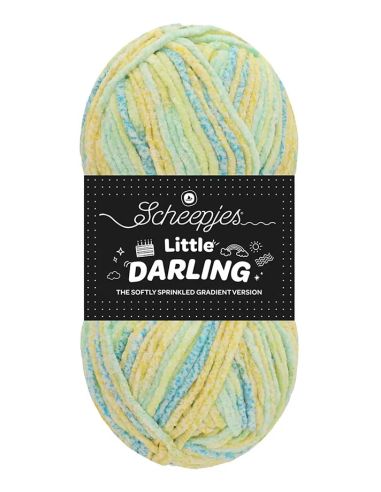 Fil chenille Scheepjes Little Darling Sprinkled Gradient