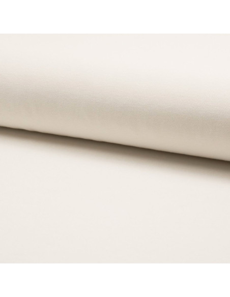 Cotton piqué fabric for polos - Ecru