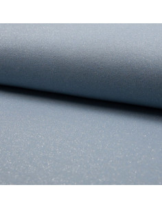 Glitter sweatshirt fabric - Sky blue