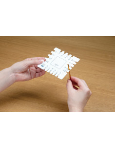 Sample ruler and needle gauge 2
