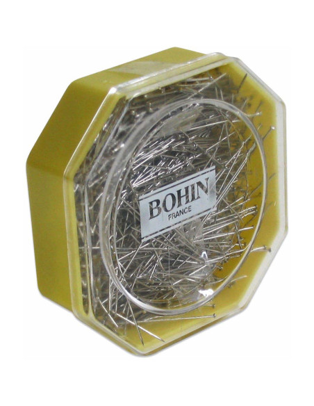 Box of 50 grams of super-fine Bohin pins