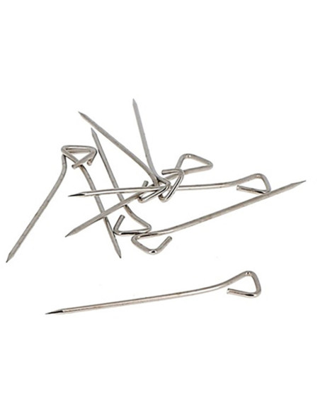 Box of 100 Bohin triangular head pins specially designed for machine quilting