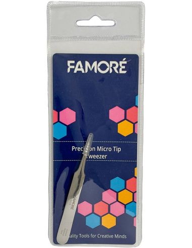Micro-tip precision tweezers