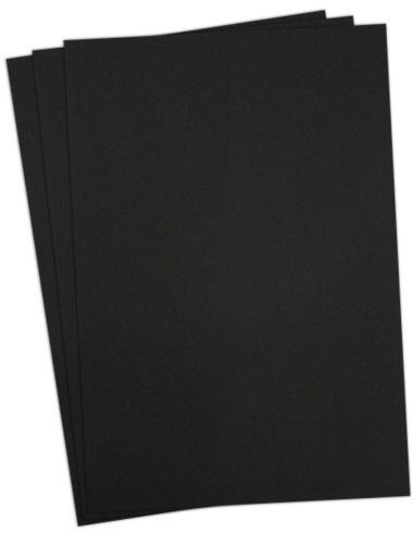 Pack of 3 sheets of 3D Puffy foam 3 mm for embroidery - Black