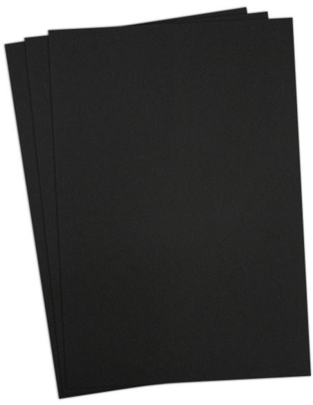 Pack of 3 sheets of 3D Puffy foam 3 mm for embroidery - Black