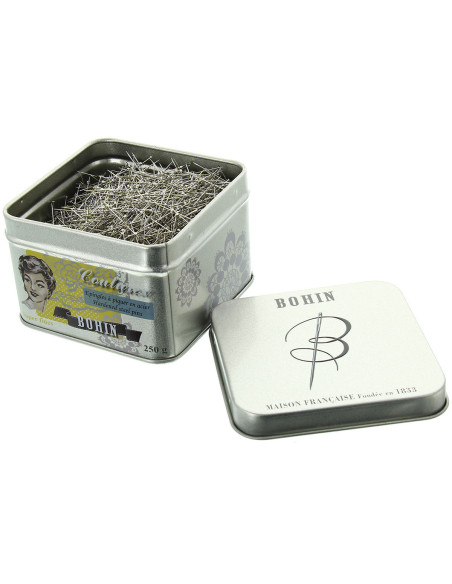 Box of 250 grams of super-fine Bohin pins