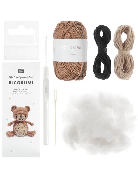 Ricorumi Crochet Mini Kit - Bear