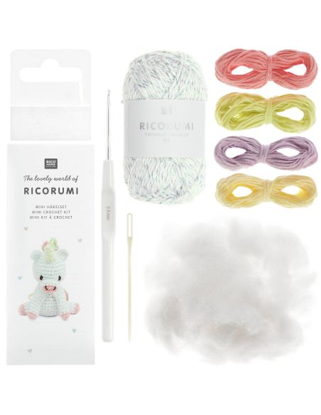 Ricorumi Crochet Mini Kit - Unicorn