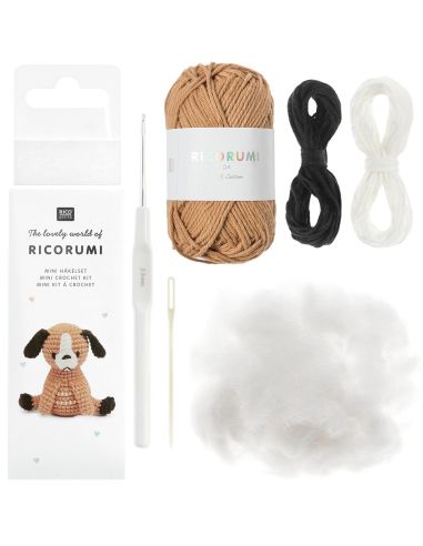 Ricorumi Crochet Mini Kit - Dog